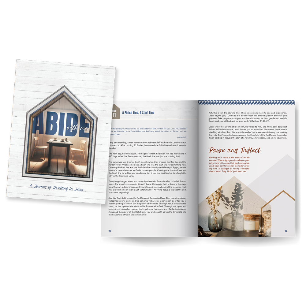 Abide with Me Christian Devotion Book