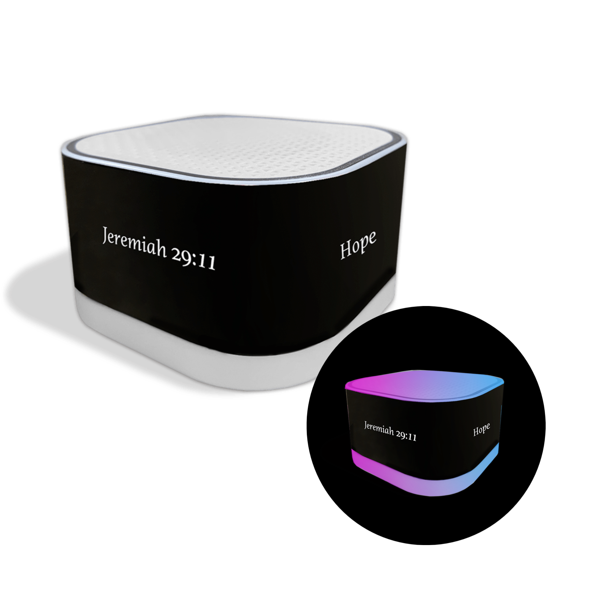 Light Up Bluetooth Speaker Jeremiah Black