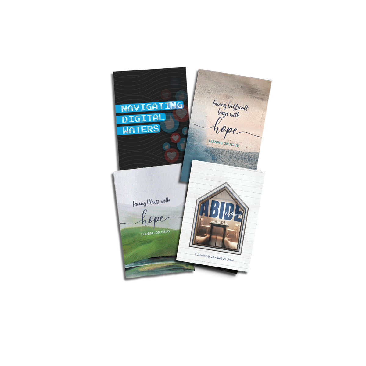 Four Christian devotional books for various ministries