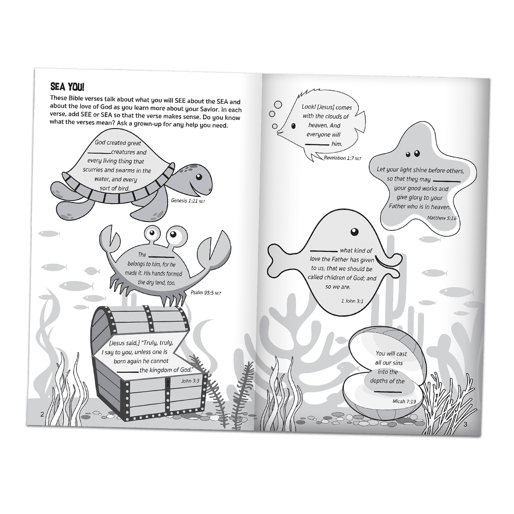 Activity Book - Dive into God's Word