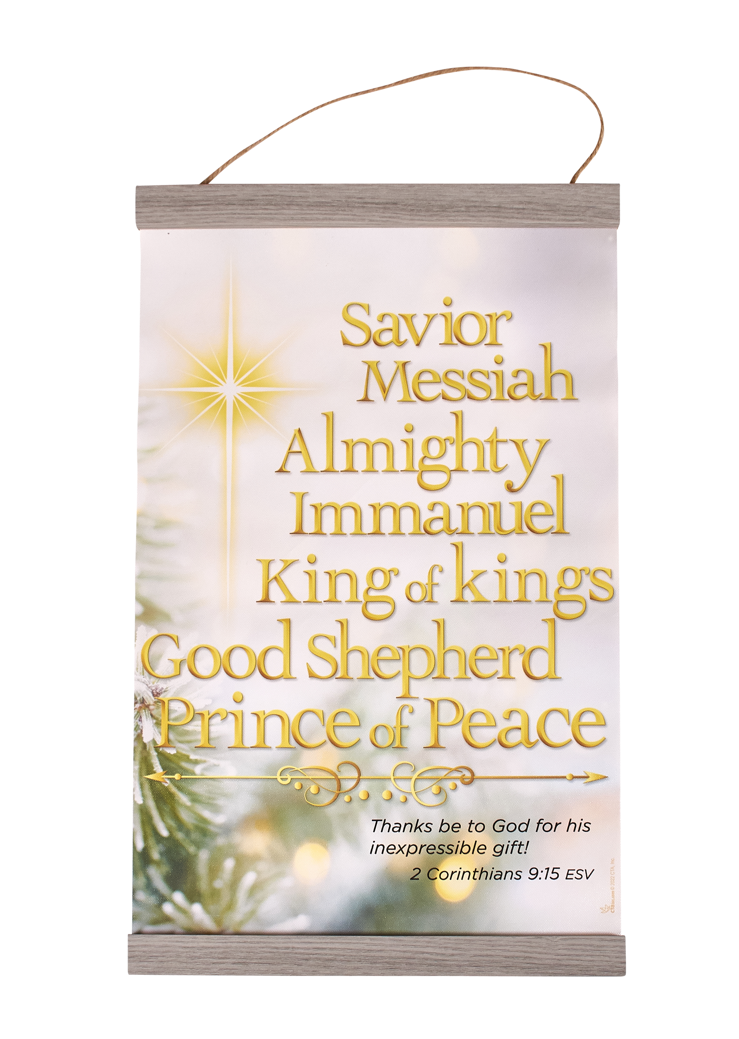 Names of Jesus wall hanging
