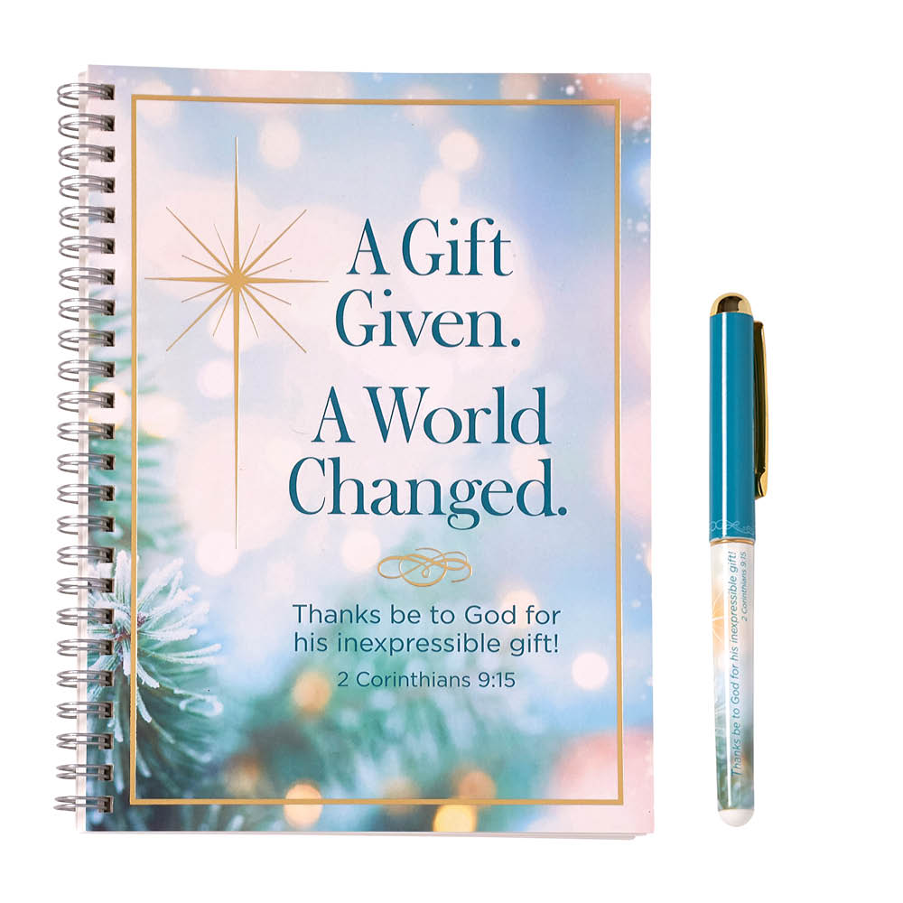 A Gift Given A World Changed Lined Journal & Pen Gift Set