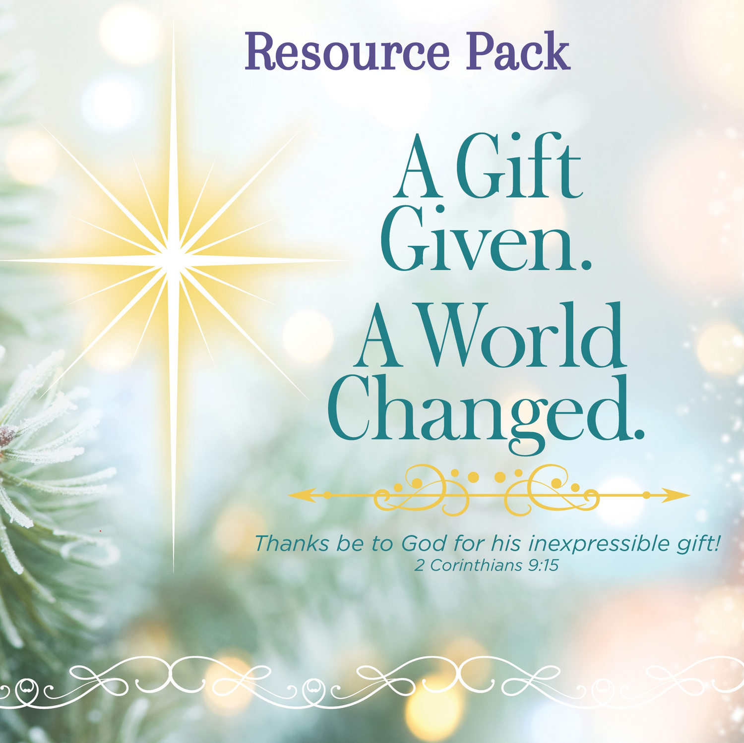 Resource Pack - A Gift Given. A World Changed
