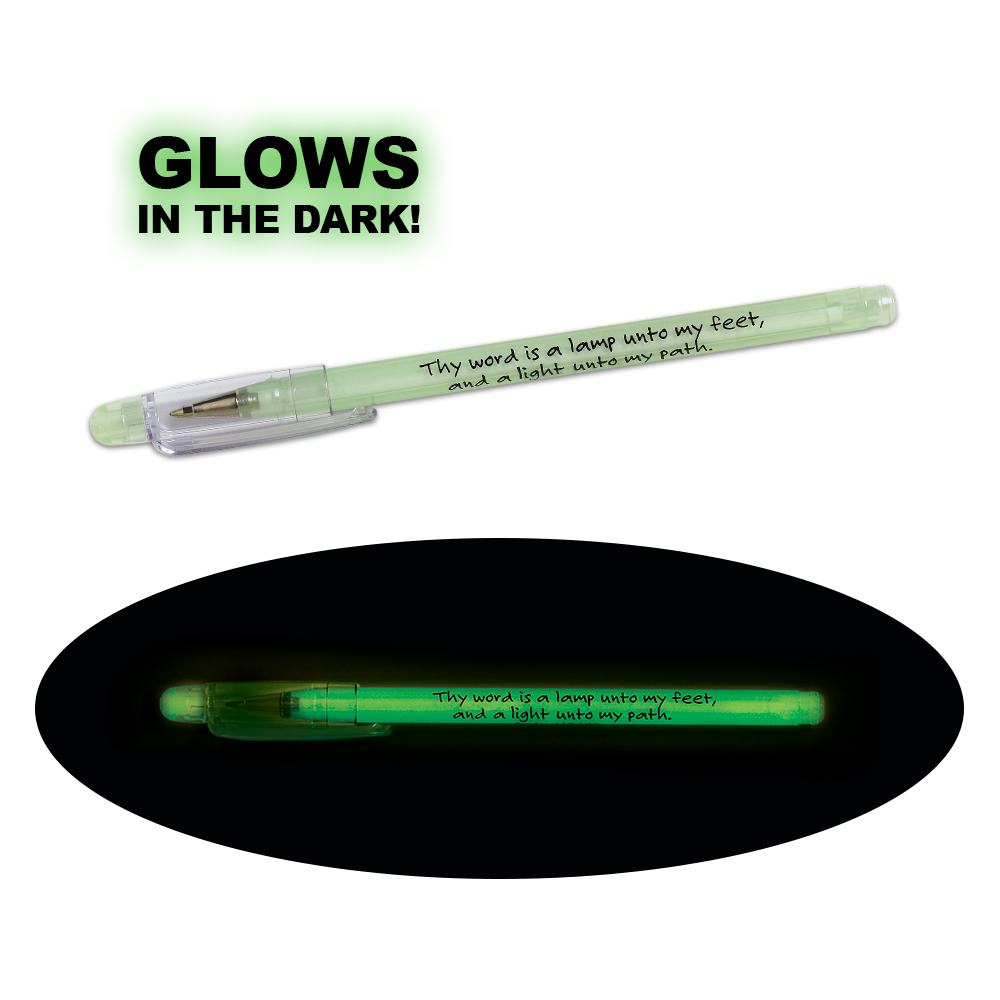 Glow-in-the-dark Refillable Pens Halloween Pens Childs Halloween