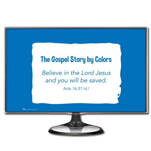 Gospel Story by COLORS PowerPoint Slides
