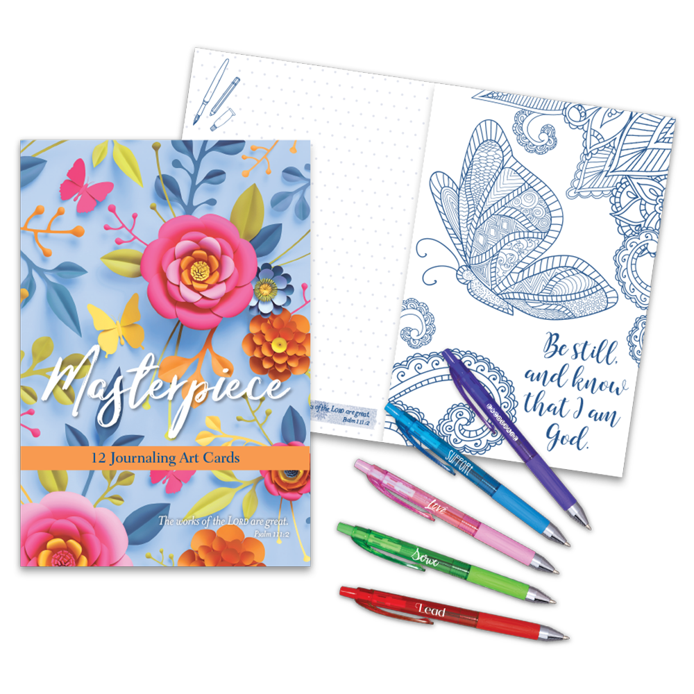 Journaling Card & Pen Set - Masterpiece