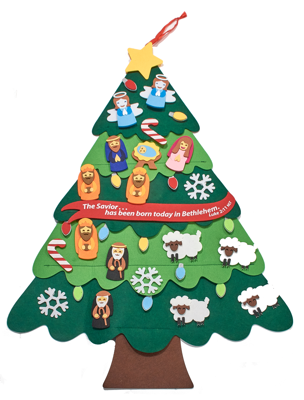 Felt Christmas Tree Activity The Story of the Christmas Tree