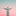 Tall statue of Christ with his arms outstretched on pink and blue background