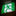 Green silhouette figure running through a doorway
