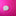 A bright pink background with a white word bubble