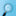 A magnifying glass on a blue background