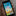 Up close image of cell phone being held in someone's left hand