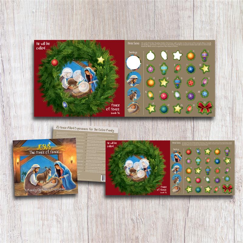 A Family Christmas Experience Countdown Activity - Jesus, the Prince of Peace