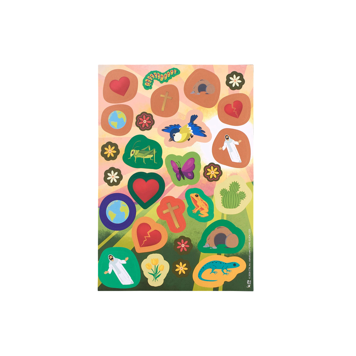 Journey-to-Easter Weekly Sticker Activity