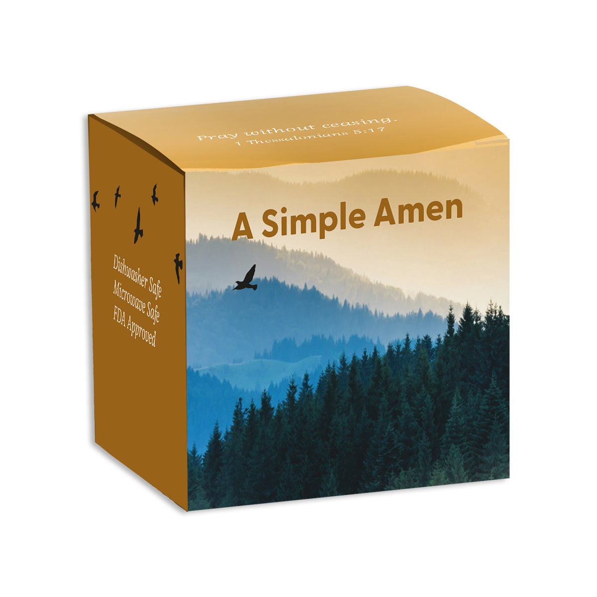 Ceramic Mug in Gift Box - A Simple Amen