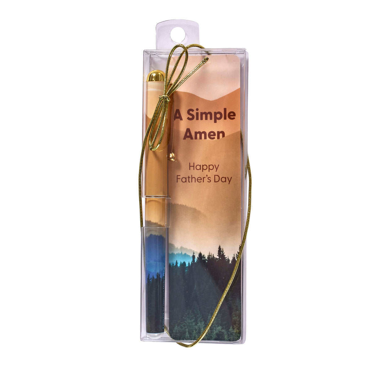 Happy Father's Day Bookmark & Pen Gift Set - A Simple Amen