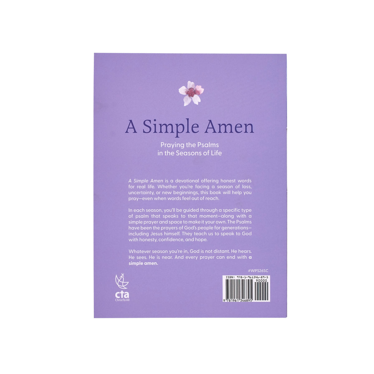 Devotion Book & Pen Gift Set - A Simple Amen
