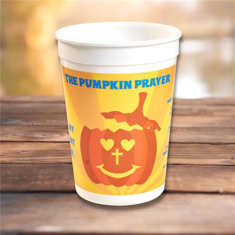 Plastic Tumbler - Pumpkin Prayer