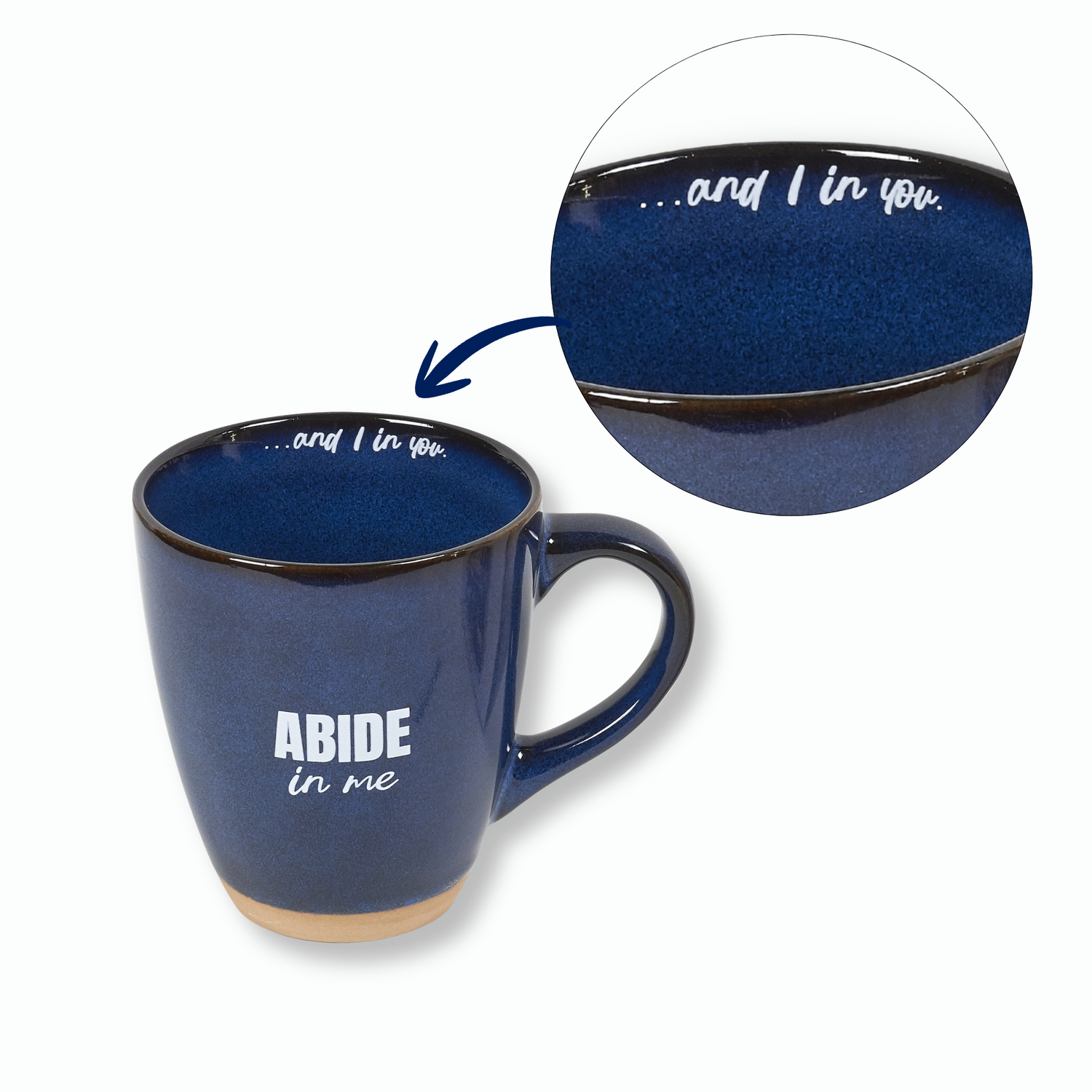 Ceramic Mug in Gift Box - Abide with Me