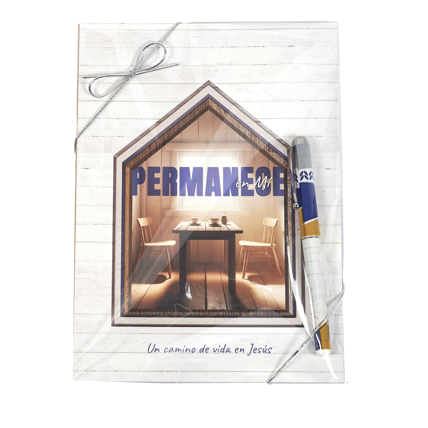 Spanish Abide in Me Journal & Pen Gift Set