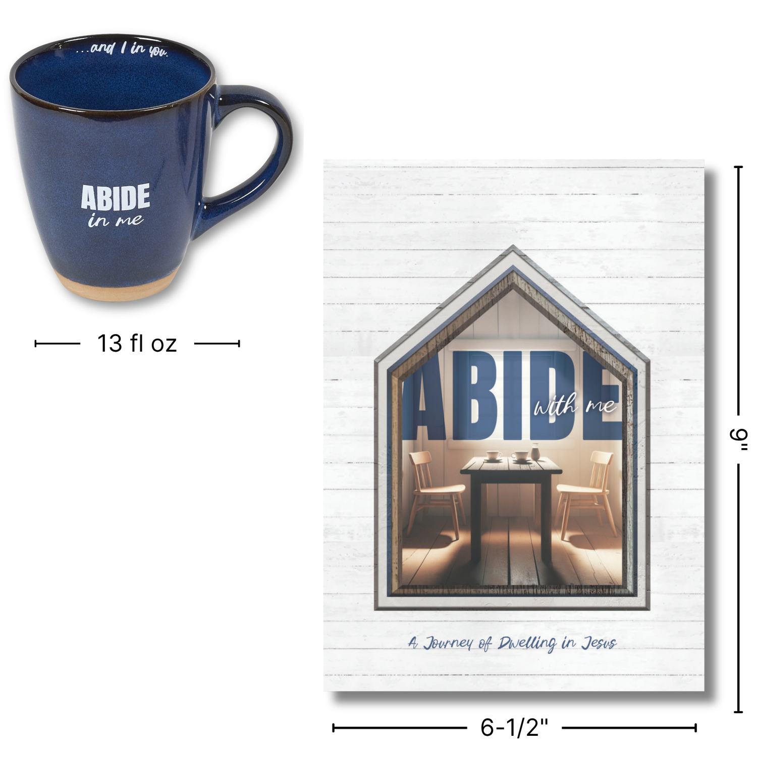 Devotion Book & Mug Gift Set - Abide with Me