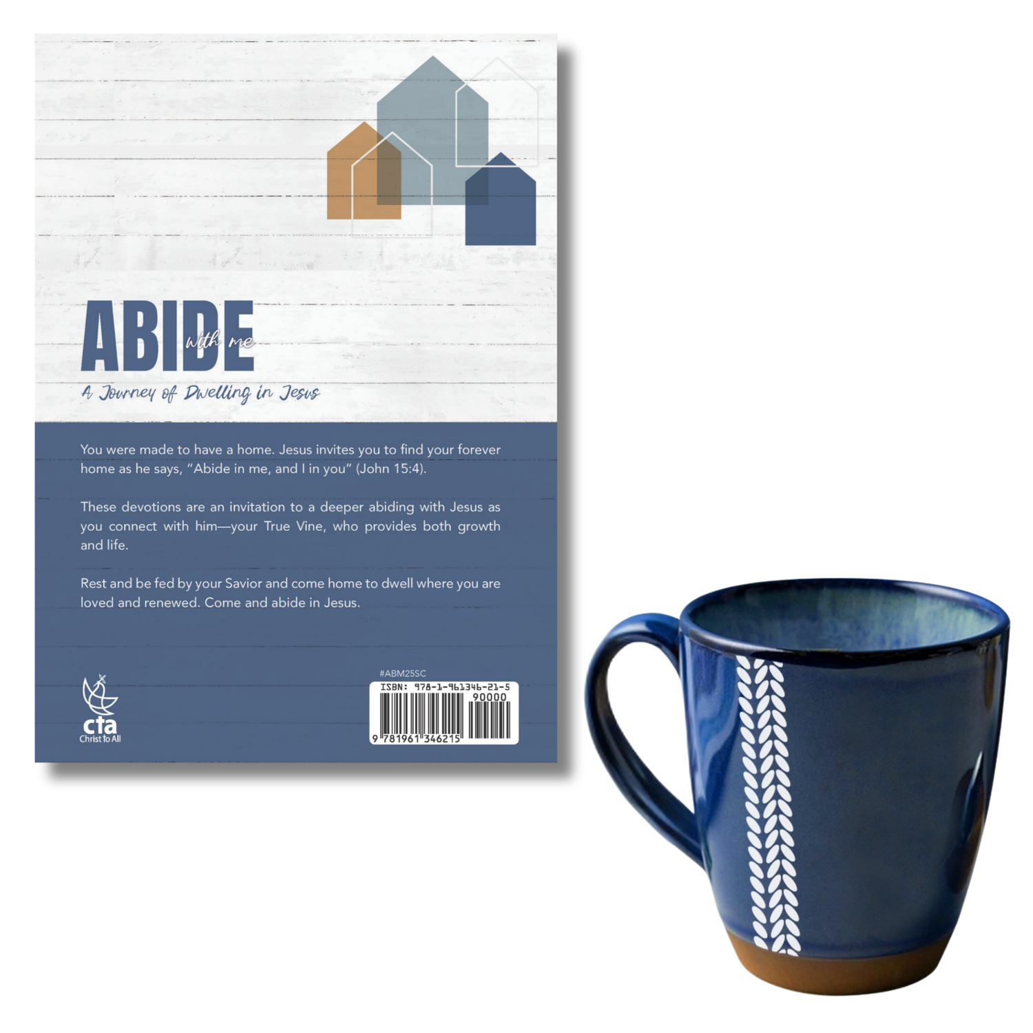 Devotion Book & Mug Gift Set - Abide with Me