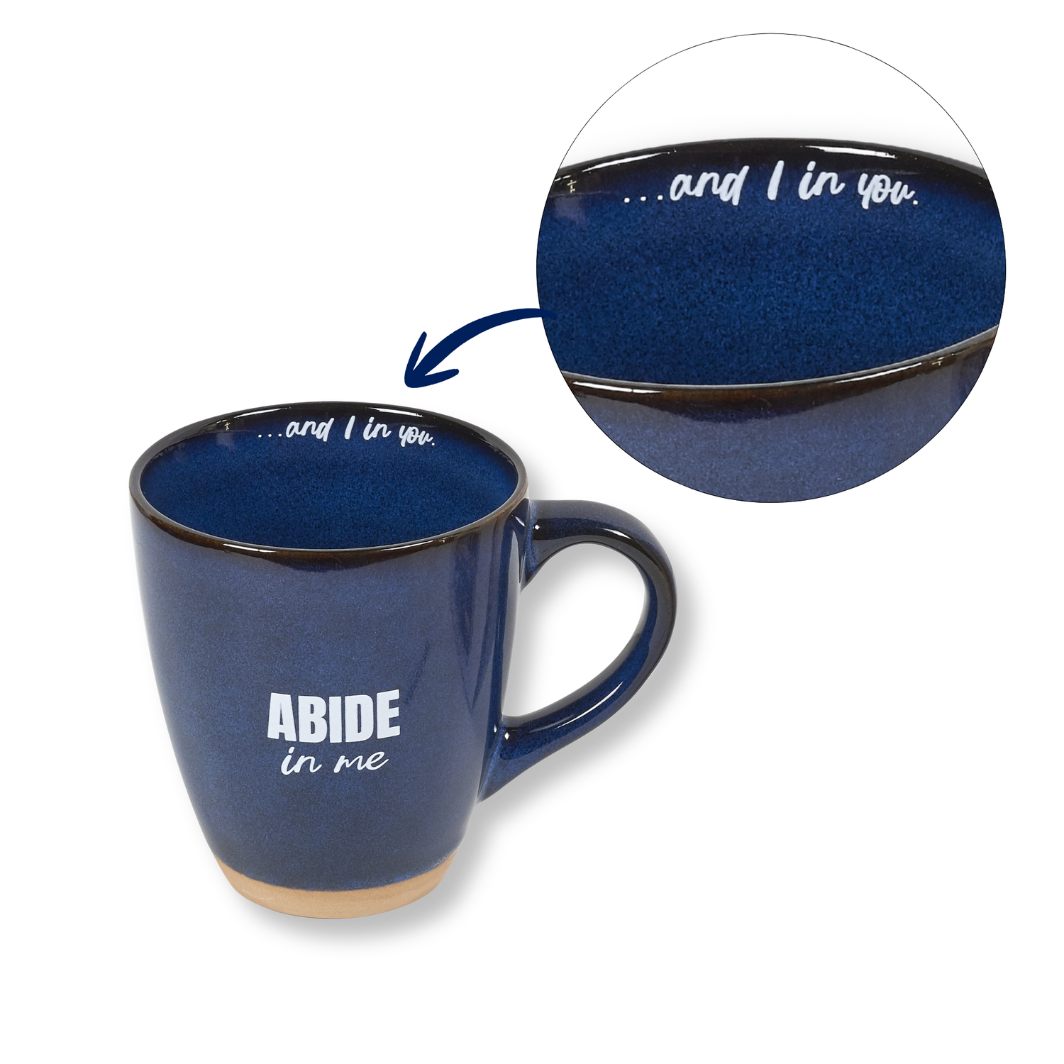 KJV Devotion Book & Mug Gift Set - Abide with Me