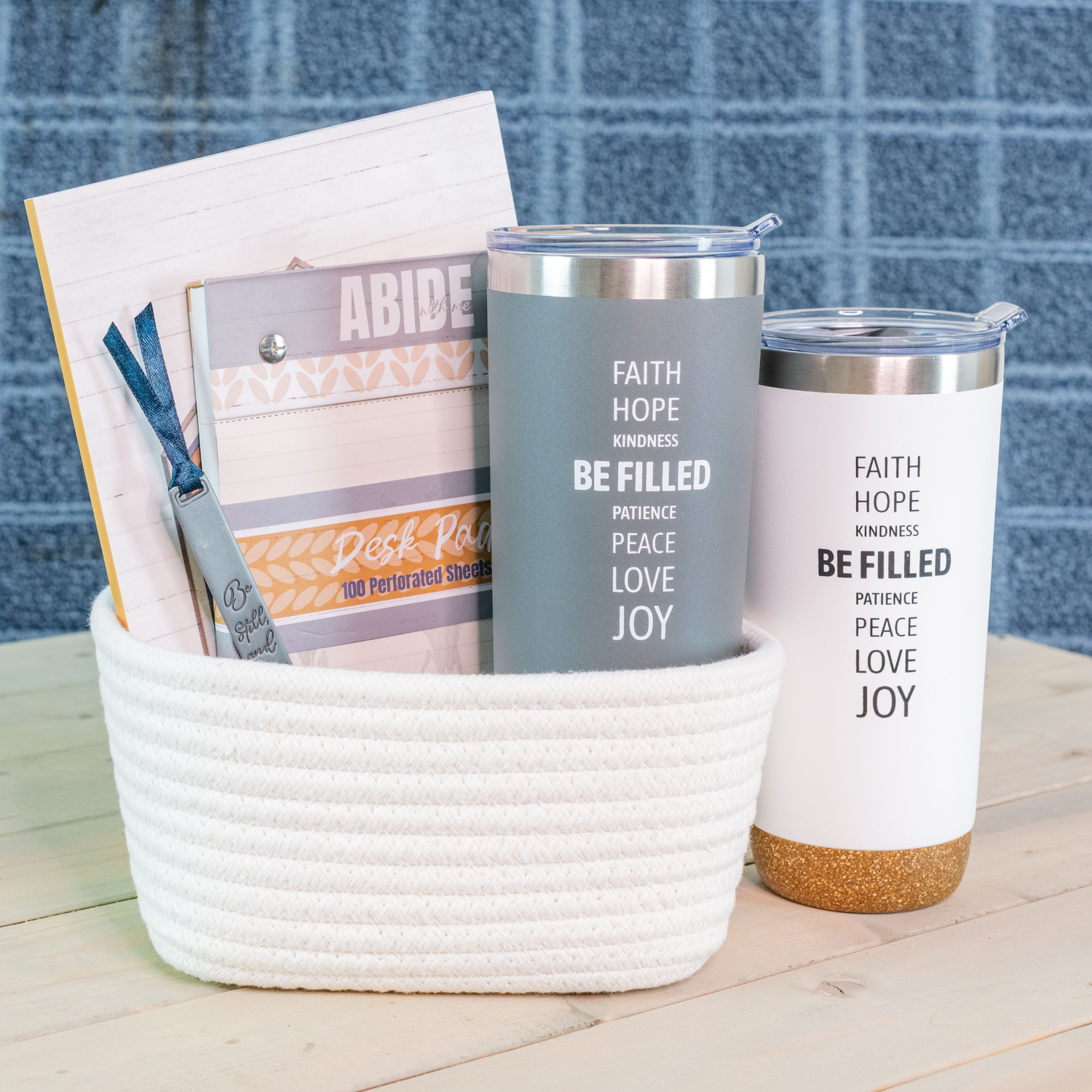 Giftable Desk Notepad - Abide with Me