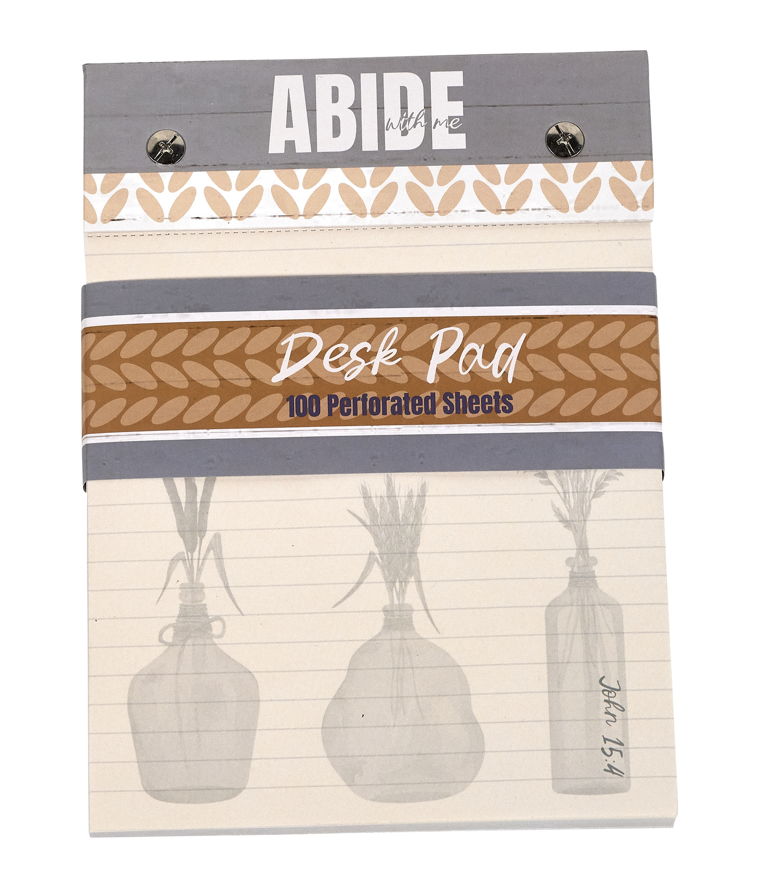 Abide with me Desk Note Pad