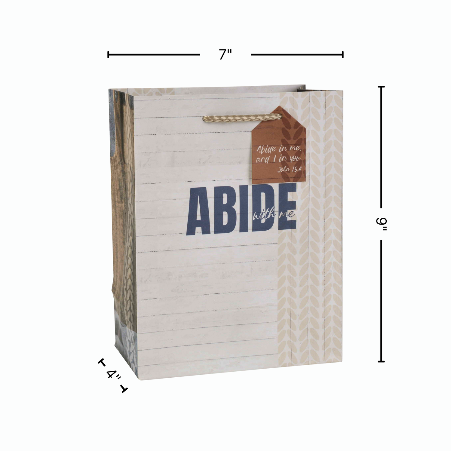 Gift Bag & Tag - Abide with Me