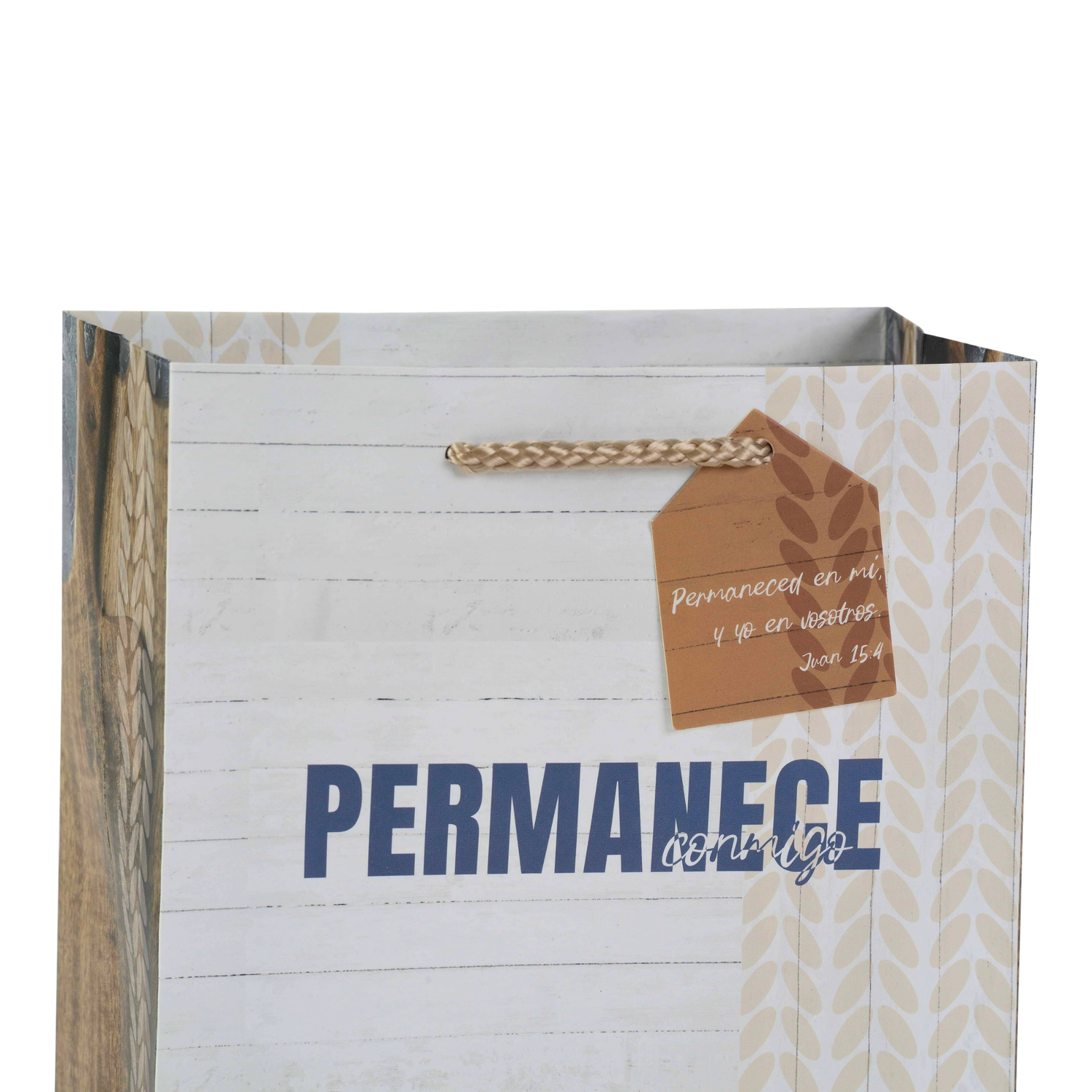SPANISH Gift Bag & Tag - Abide with Me