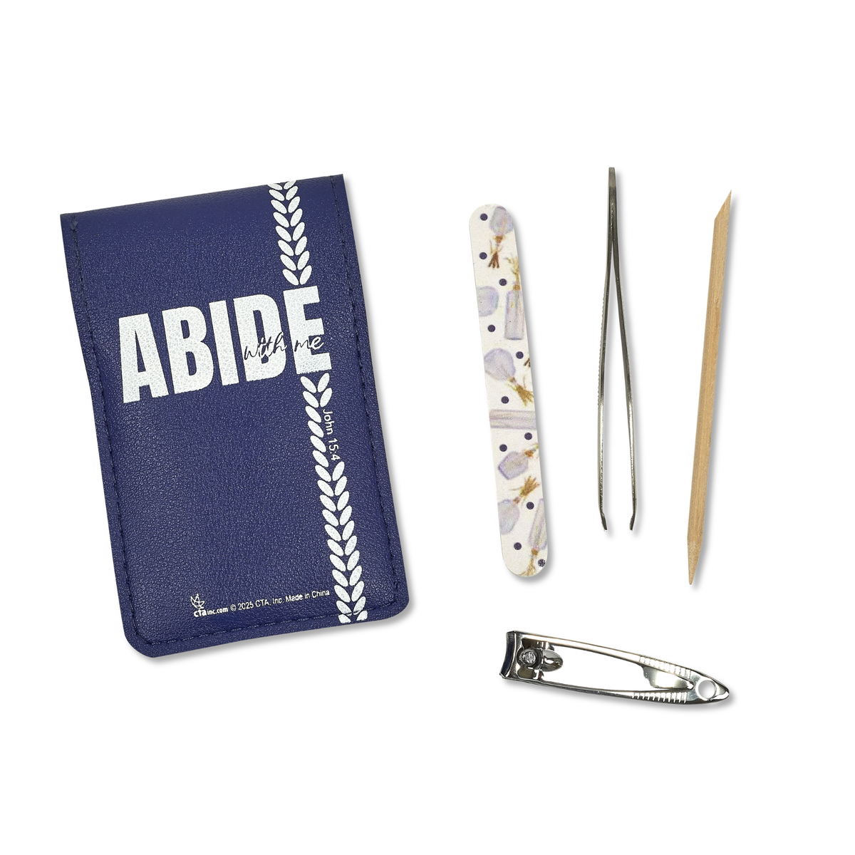 4-Piece On-the-Go Nail Care Kit - Abide with Me