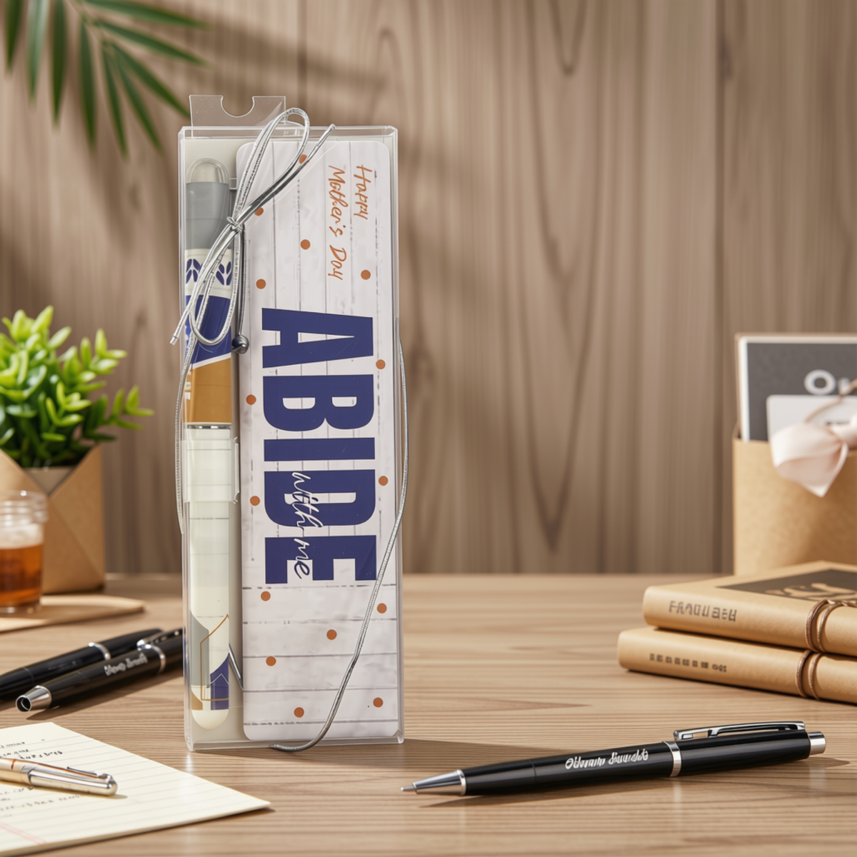 WRAPPED & READY® Bookmark & Pen Gift Set - KJV - Happy Mother's Day - Abide with Me