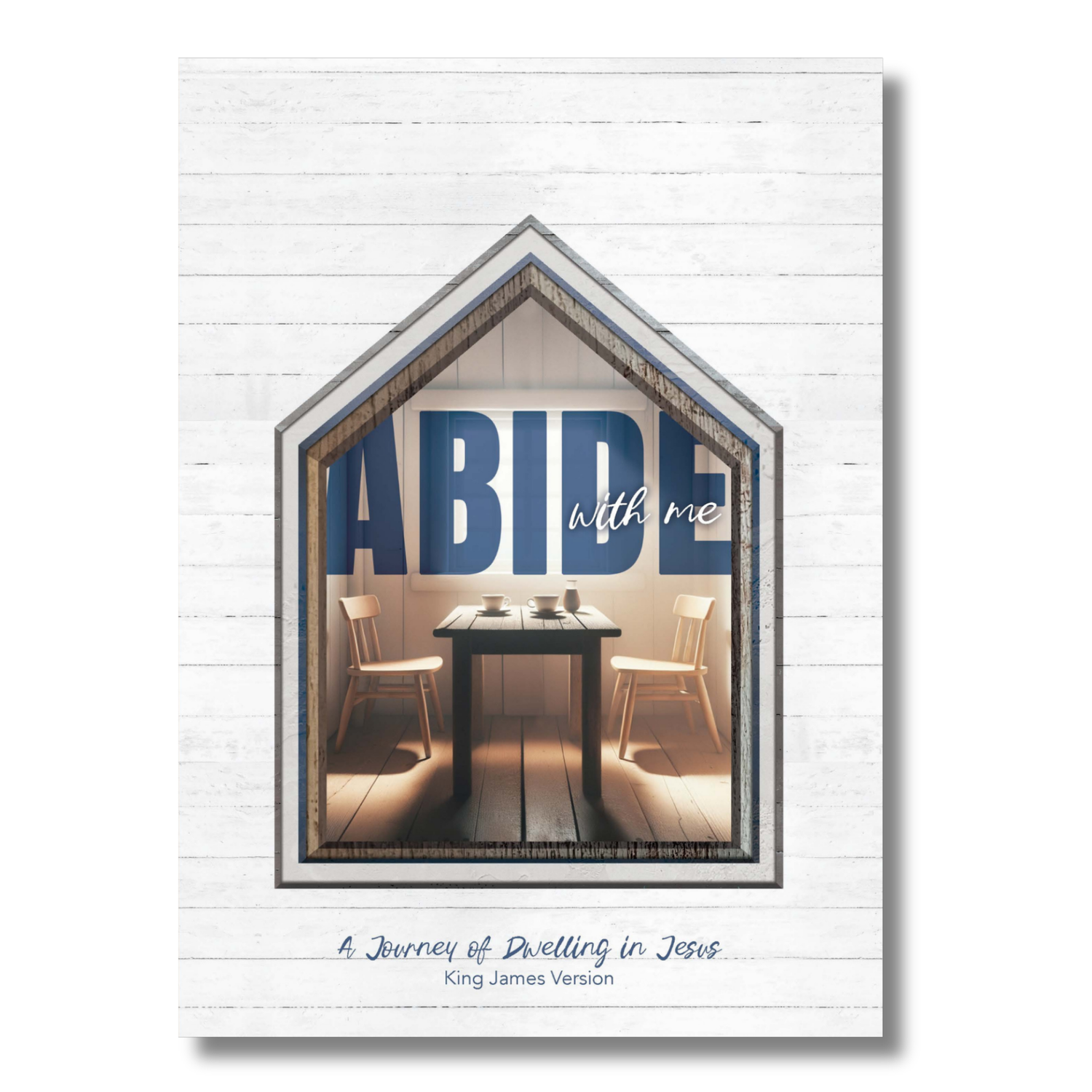 KJV Devotion Book Experience Set including Pewter-Finished Thumb Stone with Reminder Card - Abide with Me