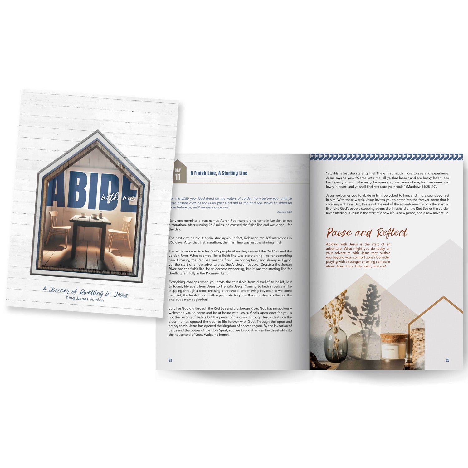 KJV Deluxe Men's Gift Set - Abide with Me