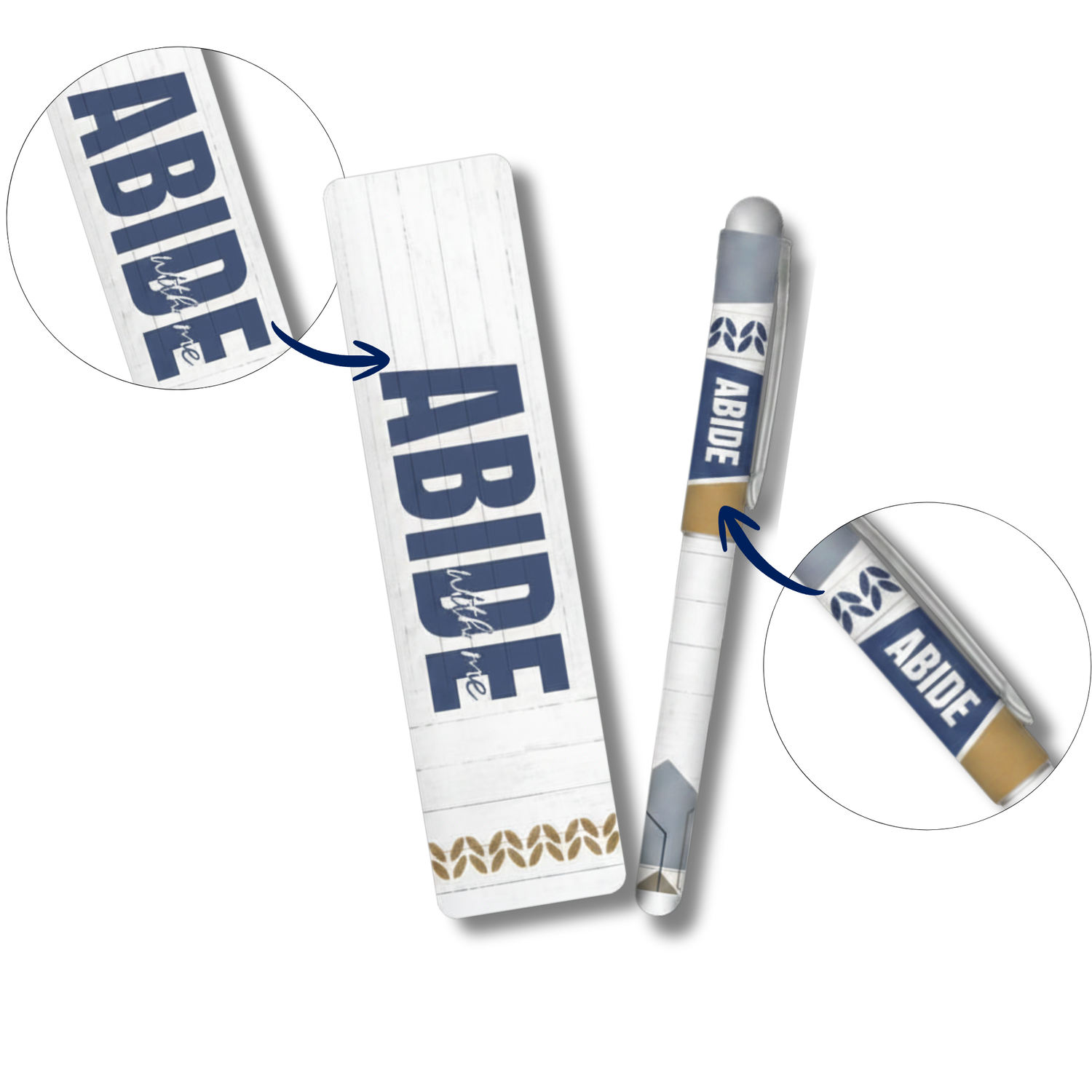 Bookmark & Pen Gift Set - Abide with Me