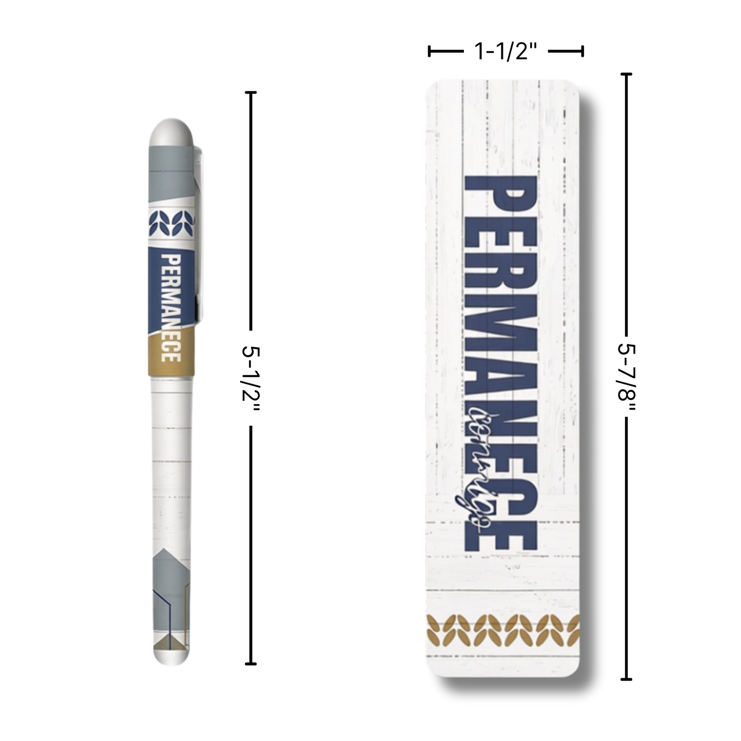WRAPPED & READY® Bookmark & Pen Gift Set - SPANISH - Abide with Me