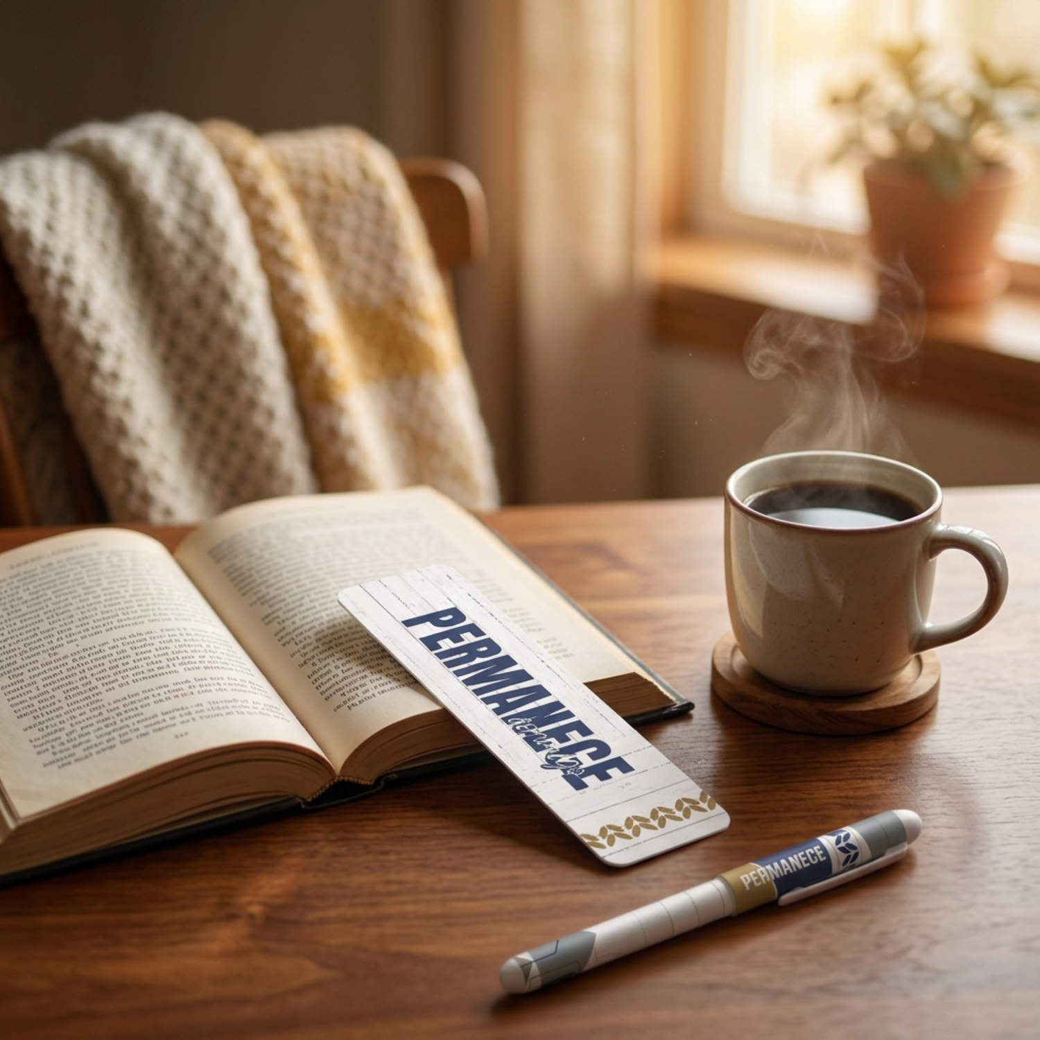 WRAPPED & READY® Bookmark & Pen Gift Set - SPANISH - Abide with Me