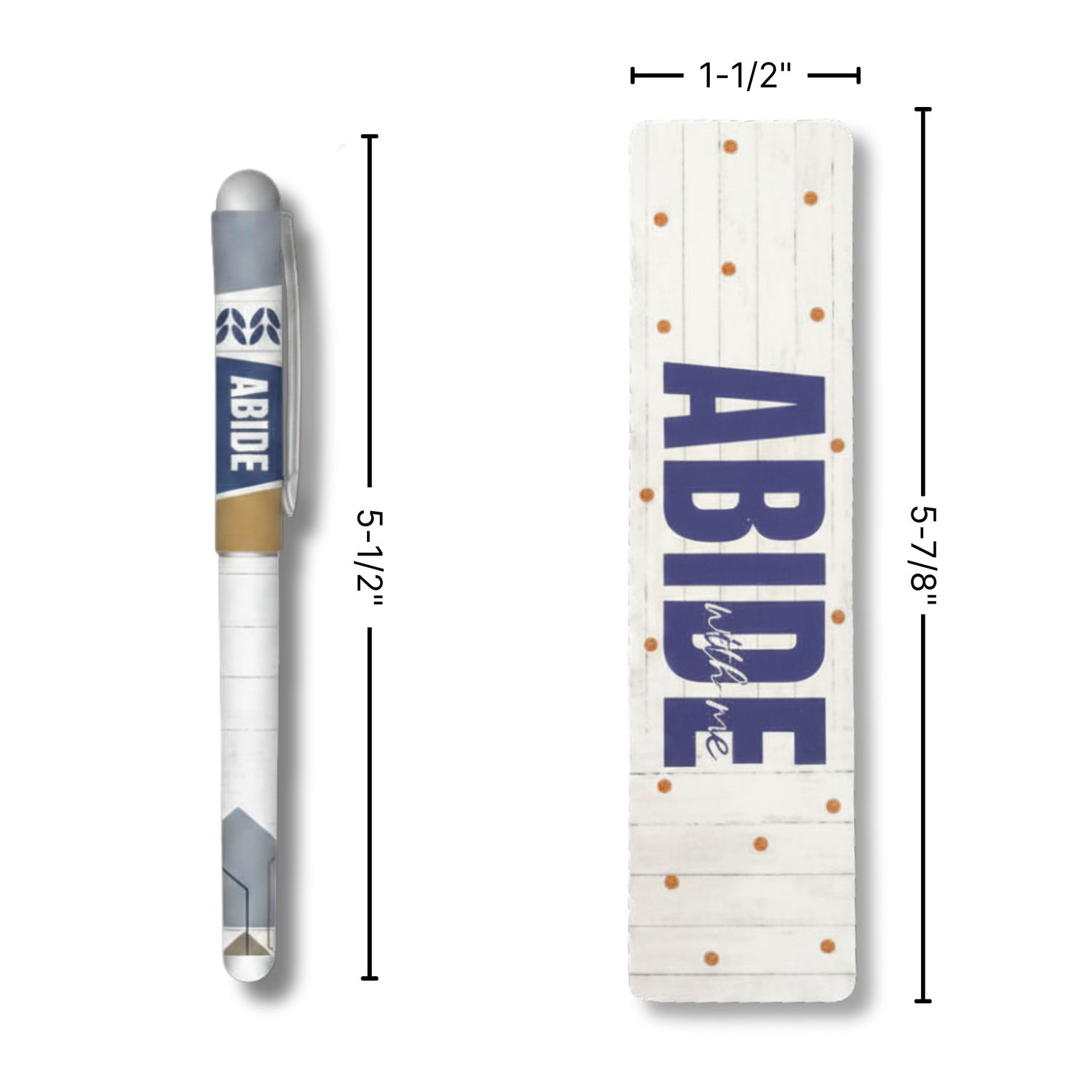 Women's Bookmark & Pen Gift Set - Abide with Me