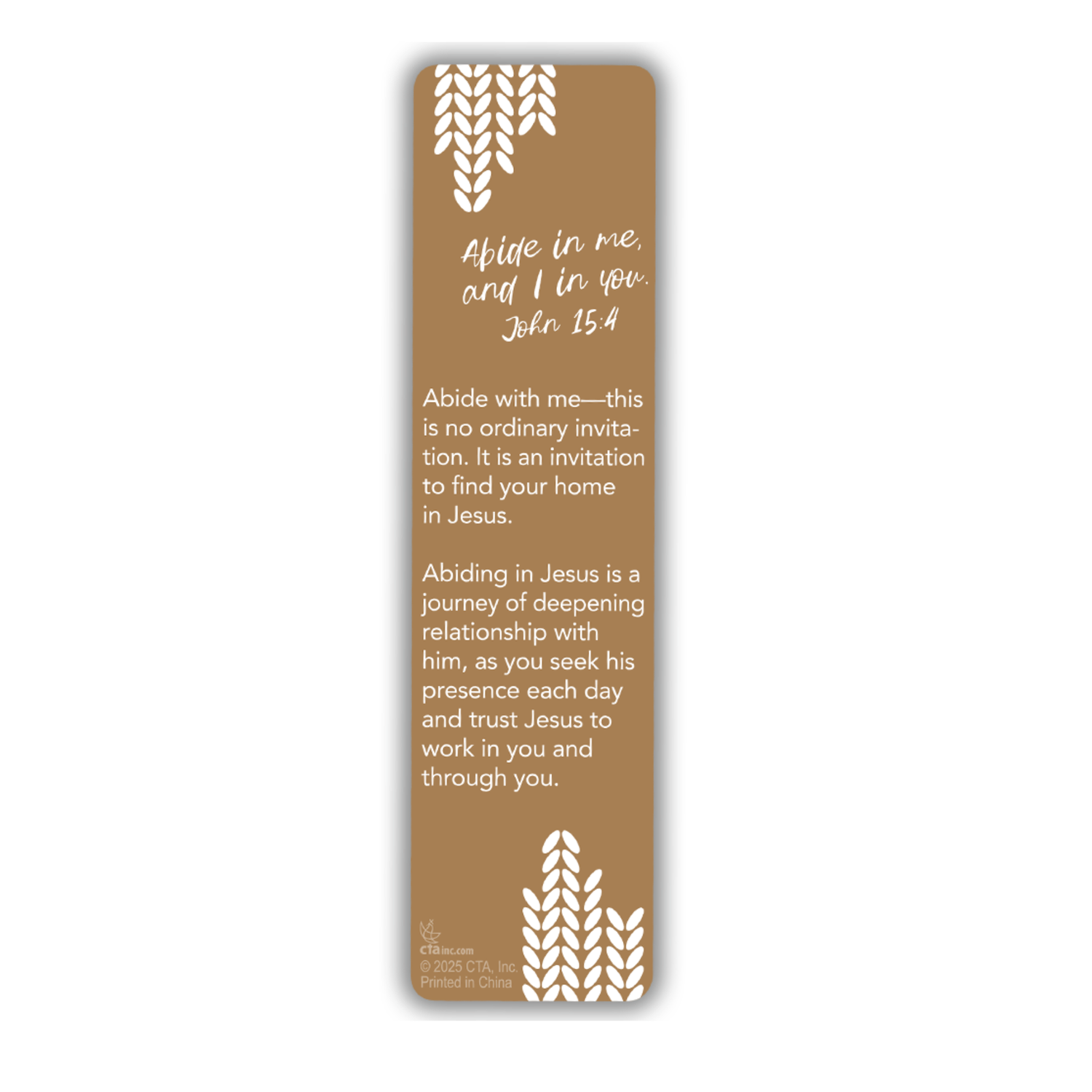Women's Bookmark & Pen Gift Set - Abide with Me