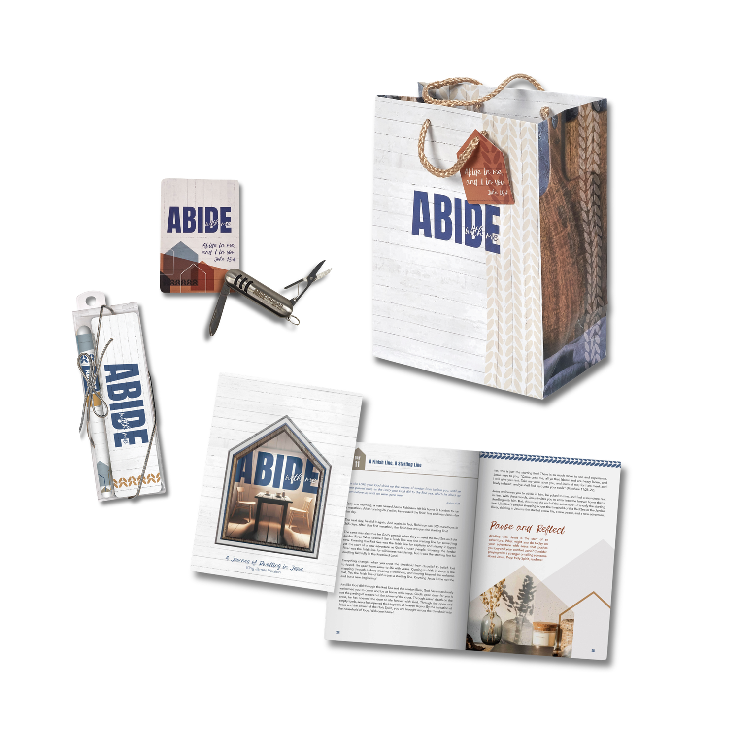 KJV Deluxe Men's Gift Set - Abide with Me