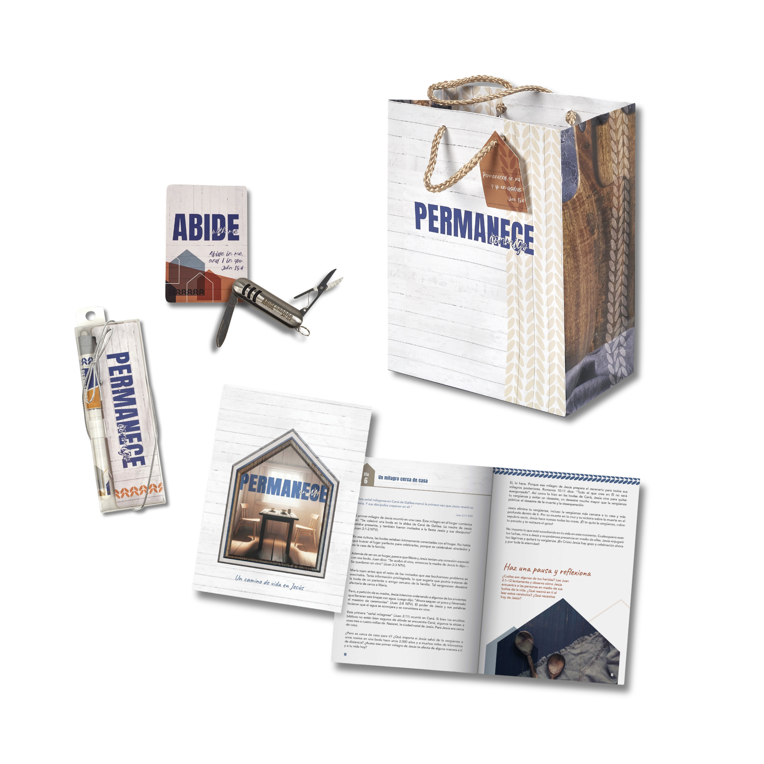 SPANISH Deluxe Gift Set - Abide with Me