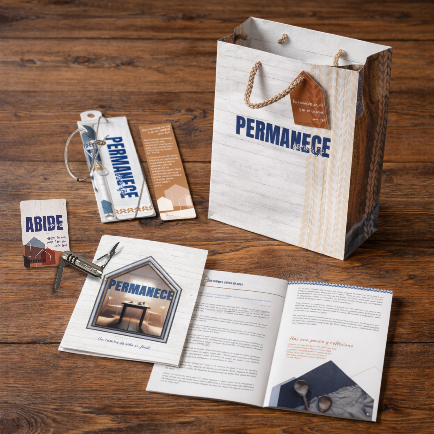 SPANISH Deluxe Gift Set - Abide with Me