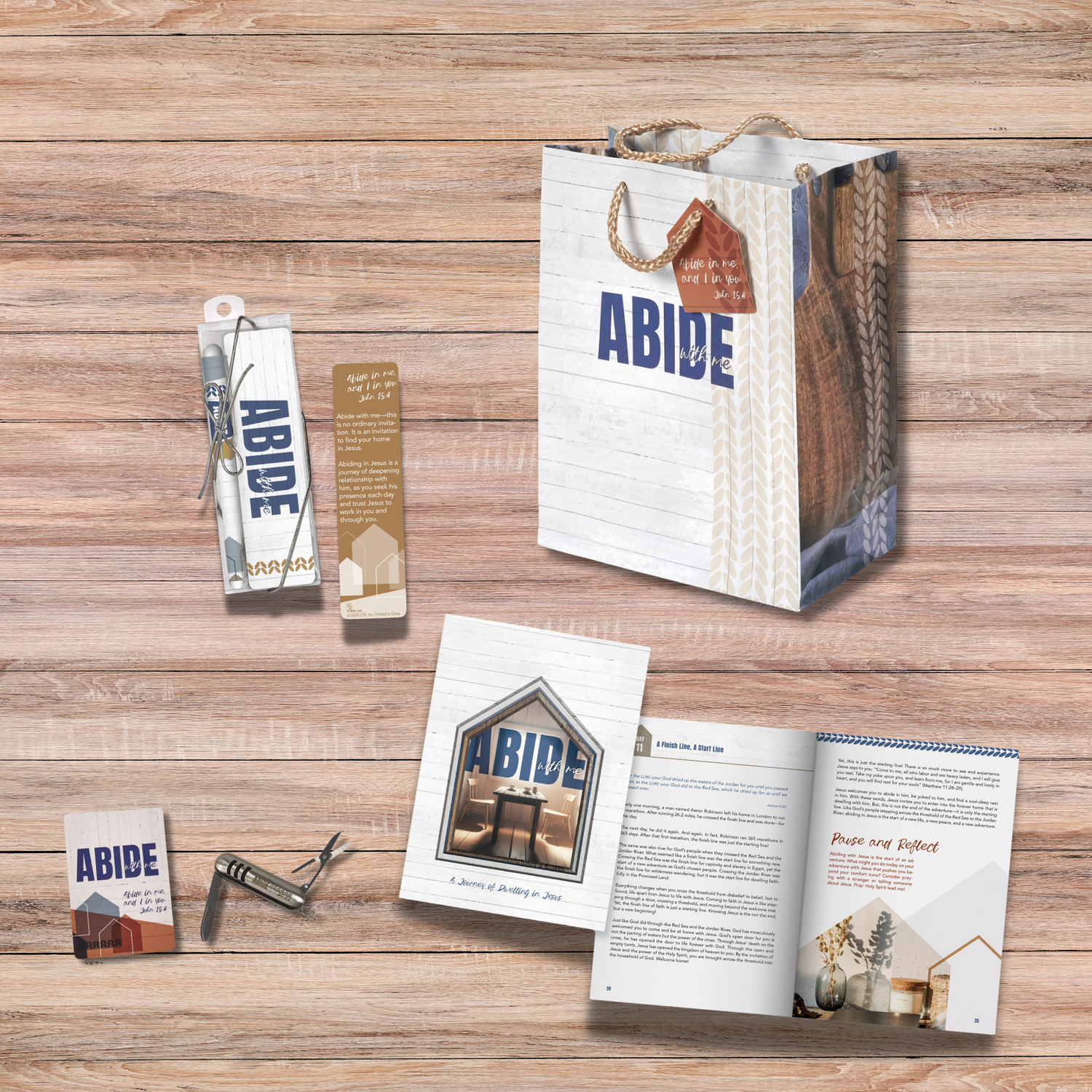 Deluxe Men's Gift Set - Abide with Me