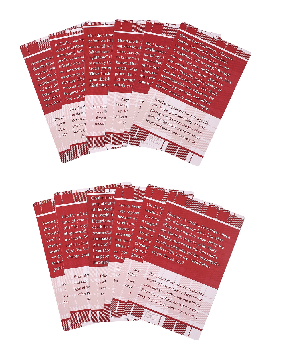 Inspirational Card Set - All Is Calm, All Is Bright