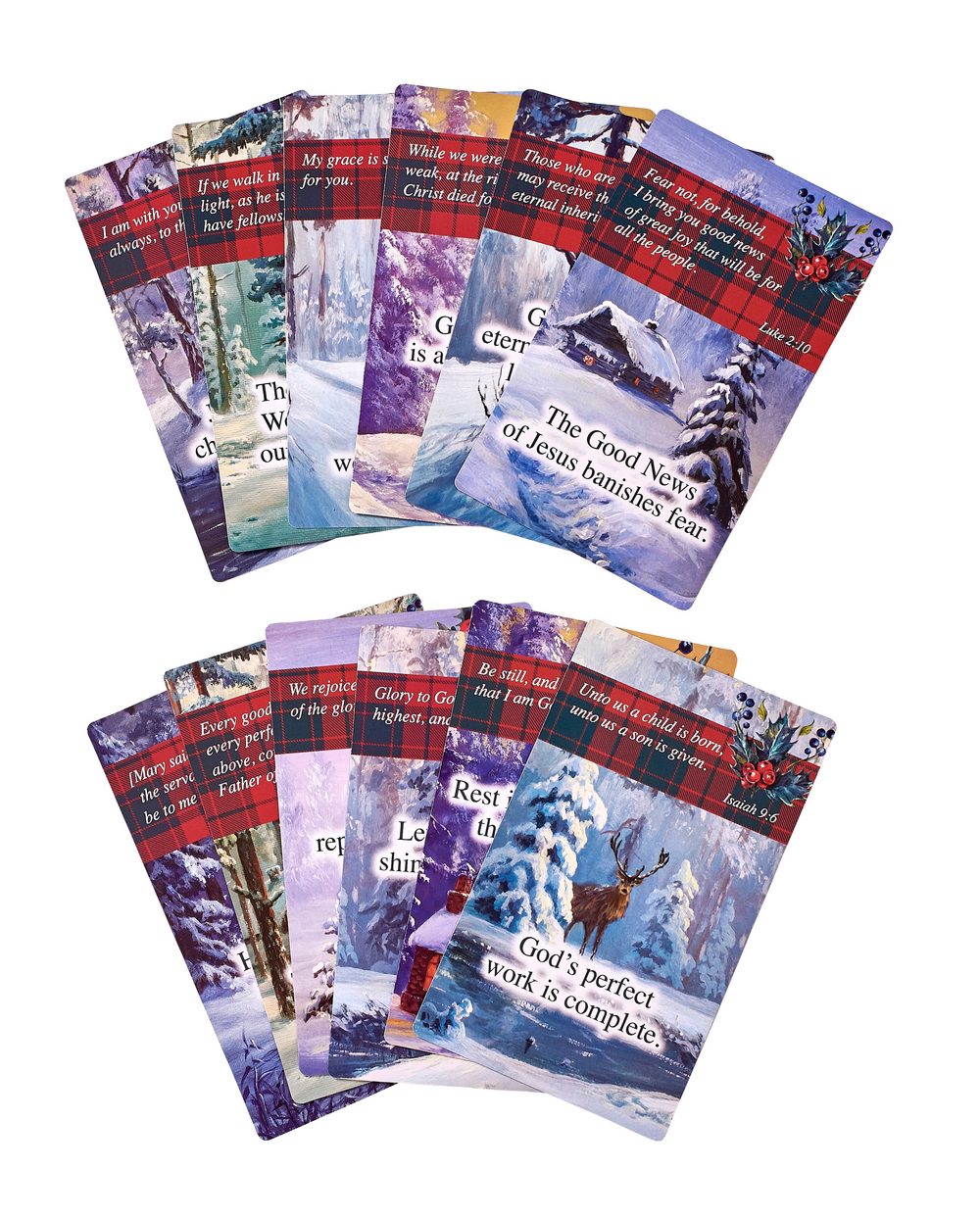 Inspirational Card Set - All Is Calm, All Is Bright