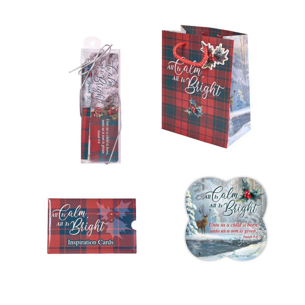 Christmas Encouragement Set - All Is Calm, All Is Bright