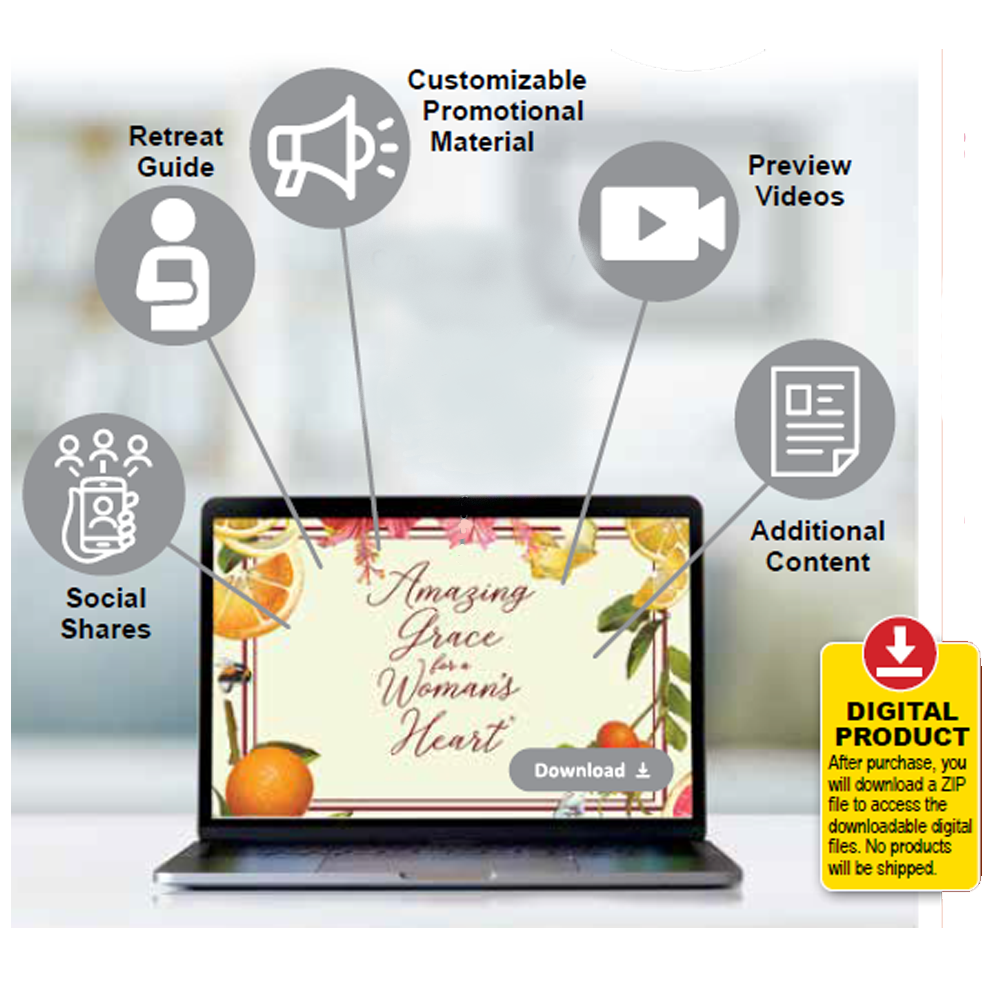 Leader's Mini Retreat Digital Kit - Amazing Grace for a Woman's Heart®