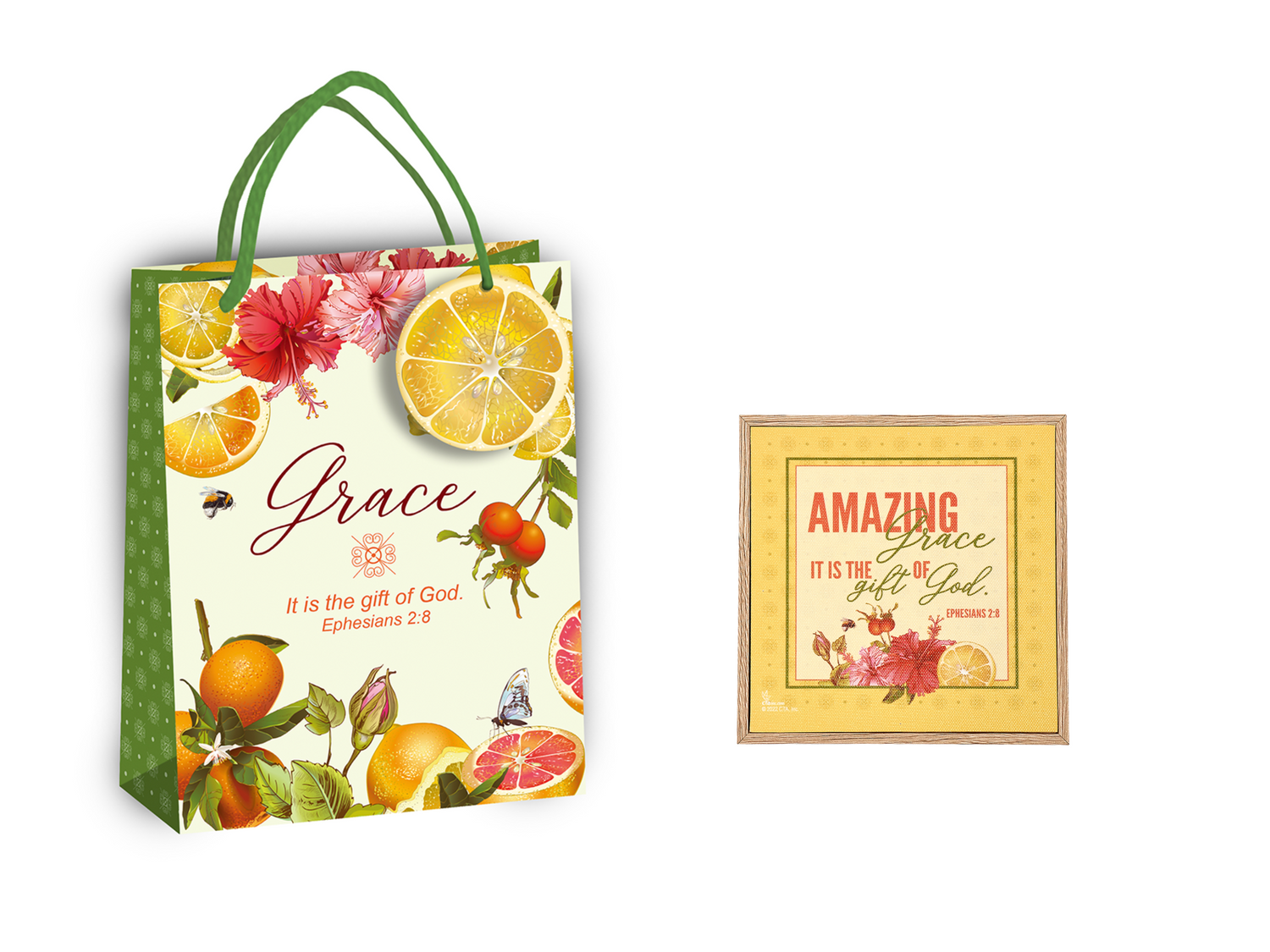 Framed Art & FREE Gift Bag - Amazing Grace for a Woman's Heart®