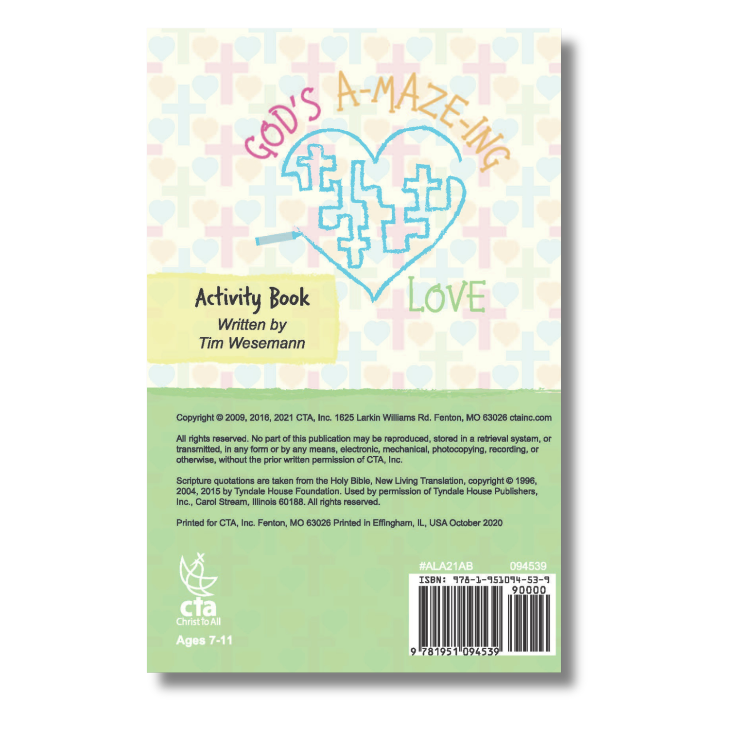 Activity Book - God's AMAZEing Love
